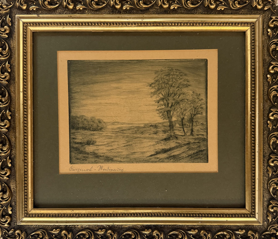 Monochrome Landschaft – Unbekannt