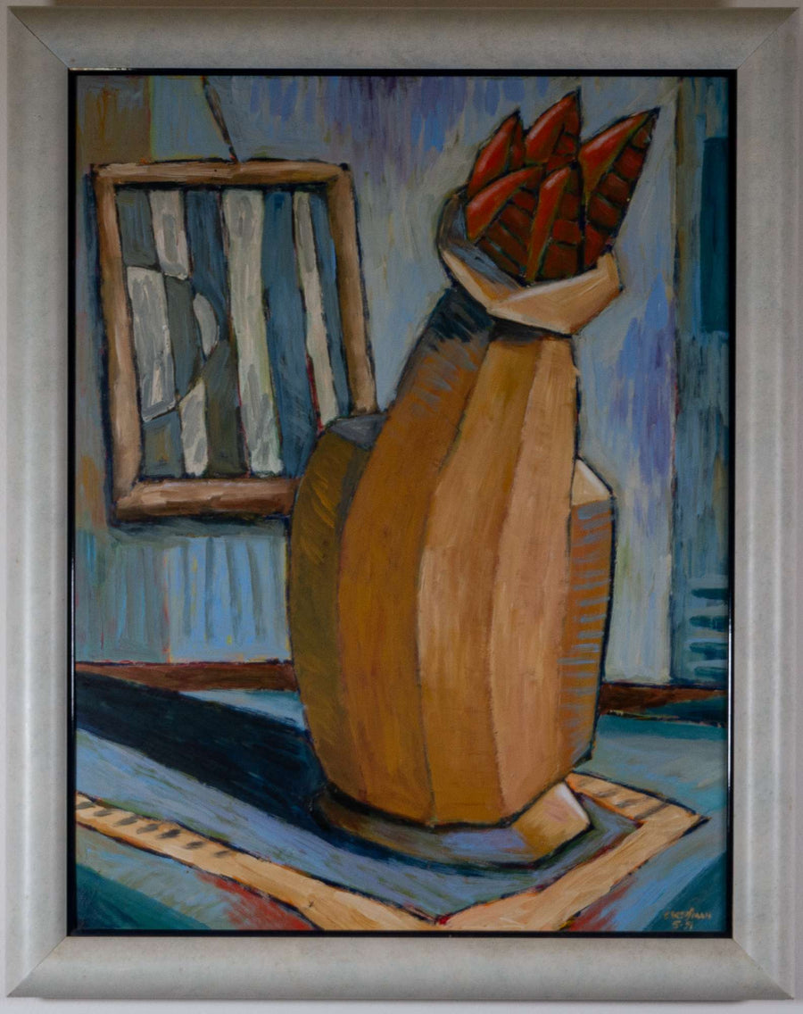 Blumenvase/Orchidee vor Bild — Charles Kaufmann, Gesamtansicht