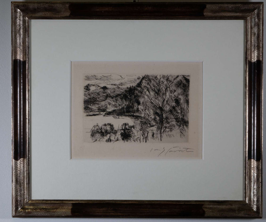 Walchensee mit Jochberg — Lovis Corinth, Gesamtansicht