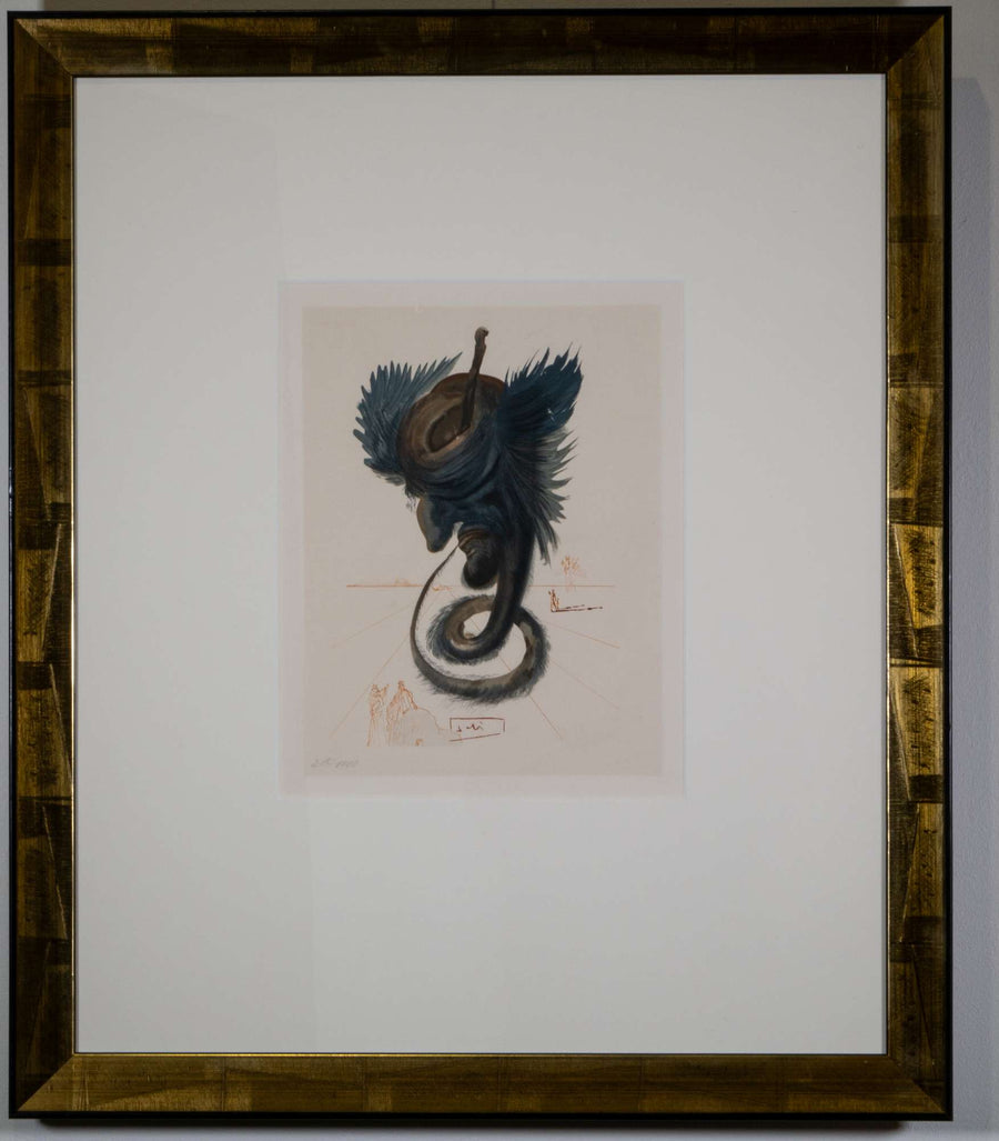 Inferno Canto 20 — Salvador Dalí, Gesamtansicht