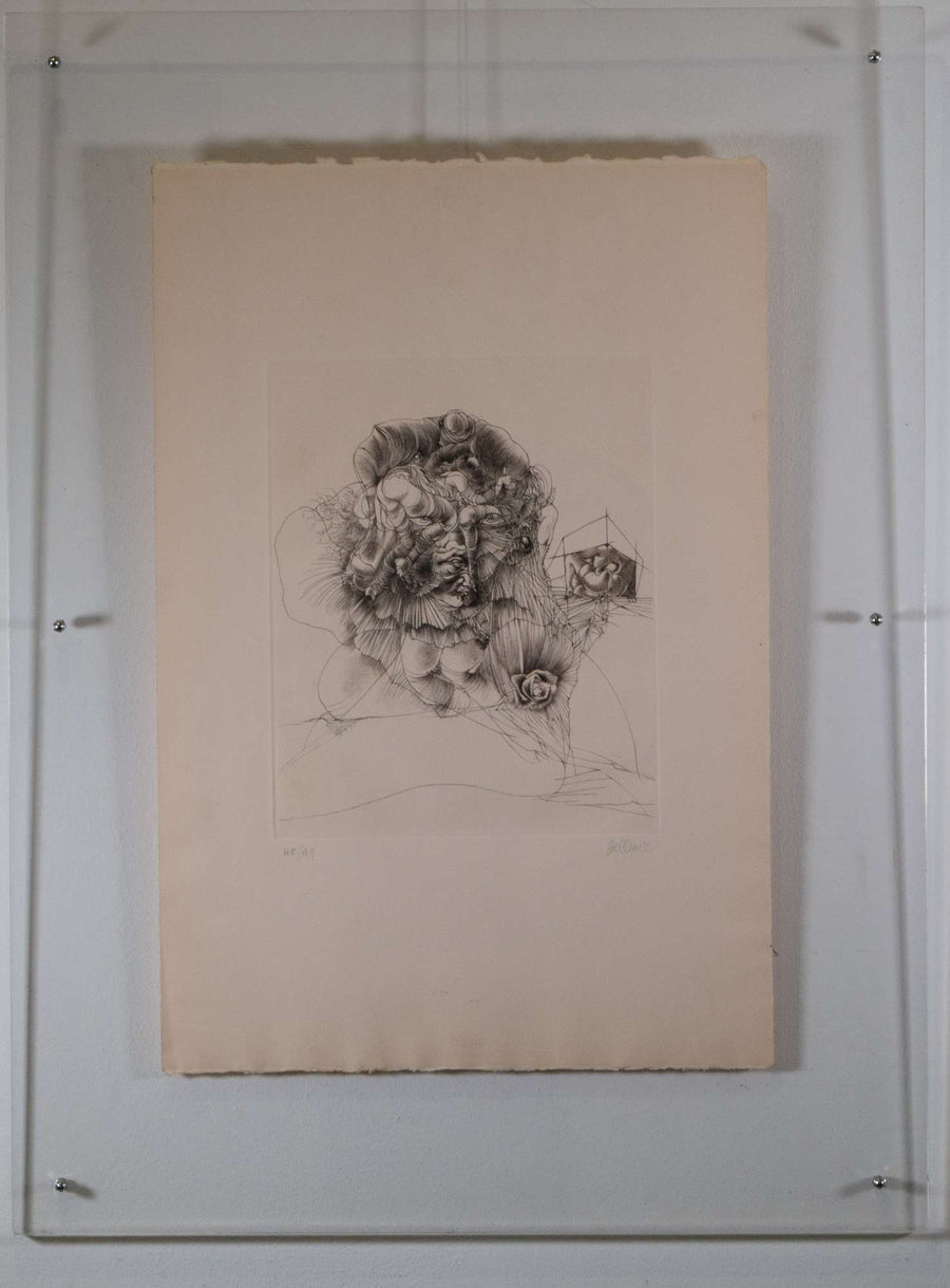Tête à la rose — Hans Bellmer, Gesamtansicht
