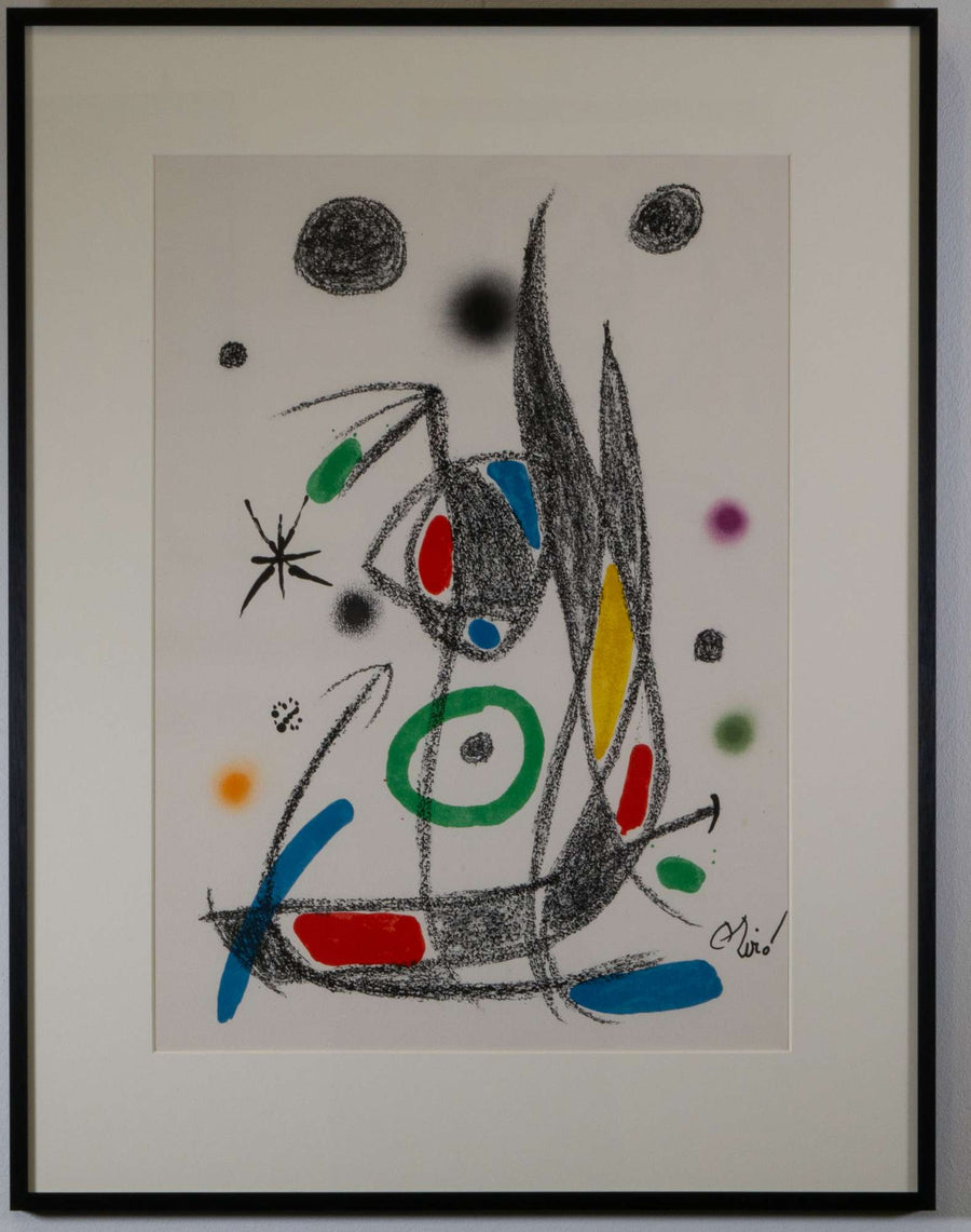 Maravillas con Variaciones Acrósticas n.14 — Joan Miró, Gesamtansicht