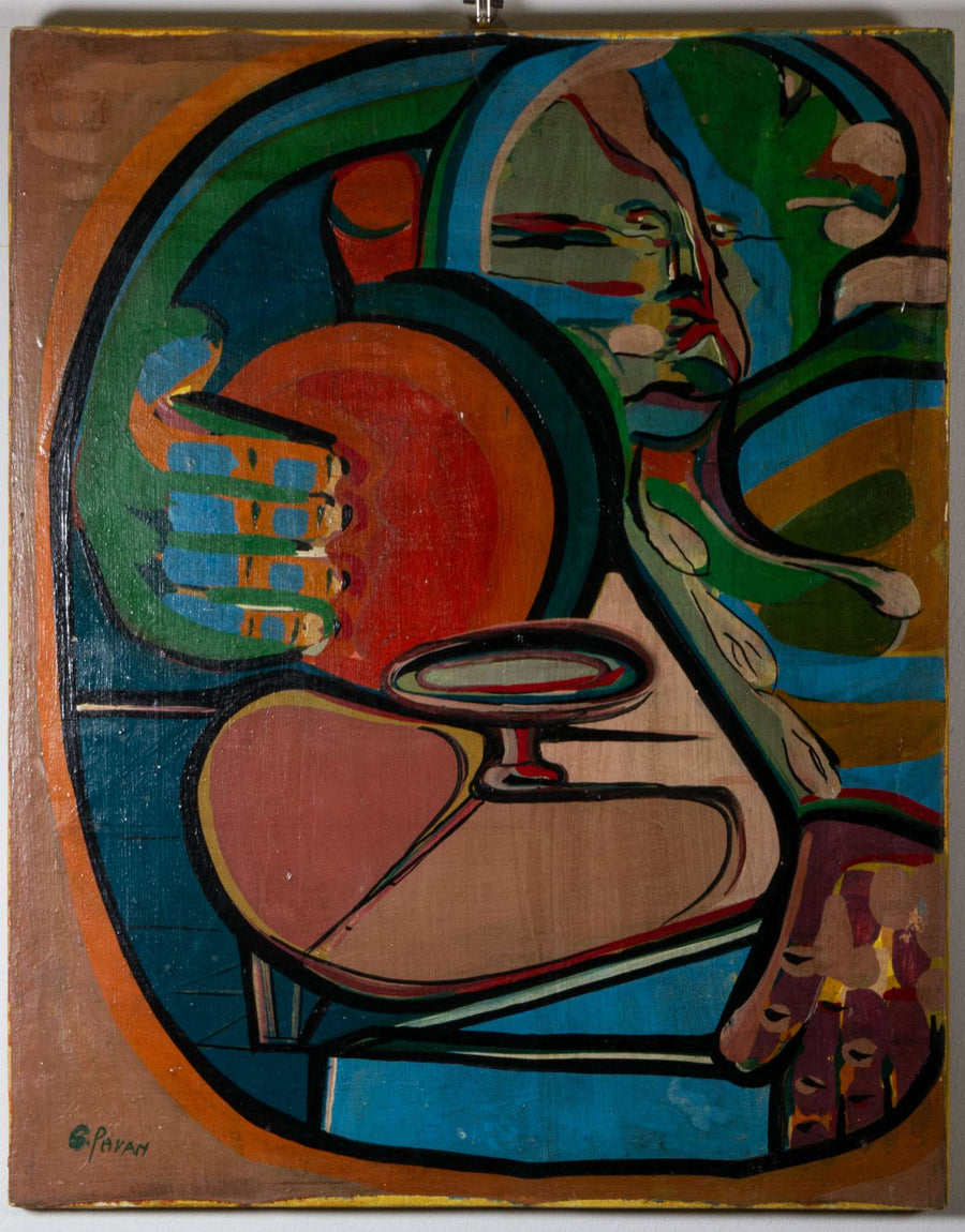Abstract_1973_Pavan — Giordano Pavan, Gesamtansicht