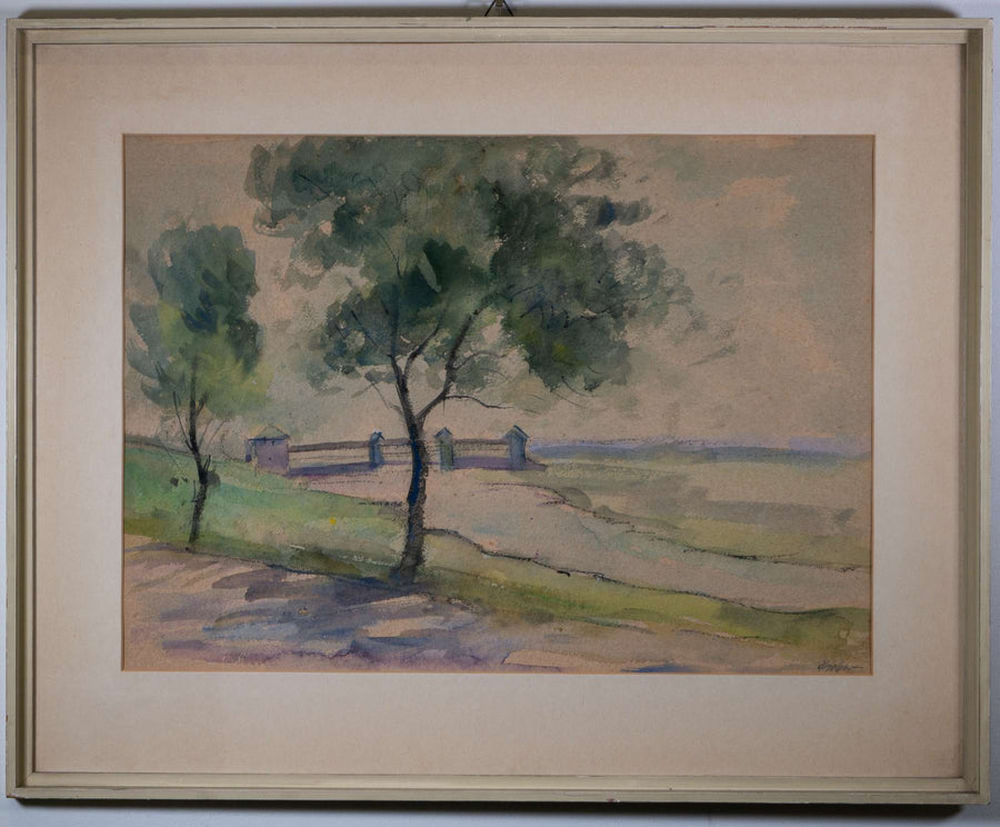 Stauwerk b. Ilvesheim — Franz Huber, Gesamtansicht