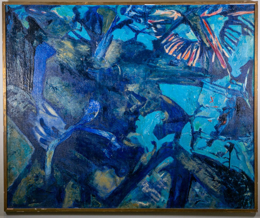 Blaue Komposition_Nodnagel — Paul Heinrich Nodnagel, Gesamtansicht