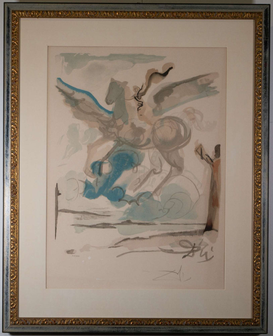 Un Généreux Courier — Salvador Dalí, Gesamtansicht