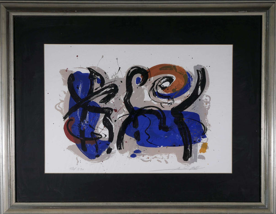 Abstract Expressionist Composition_124/220 — unbekannter Künstler, Gesamtansicht