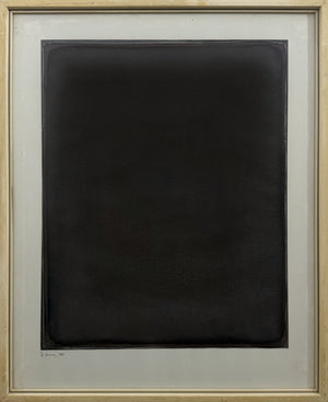 Monochromes Farbfeld navy blue – Rolf Hans