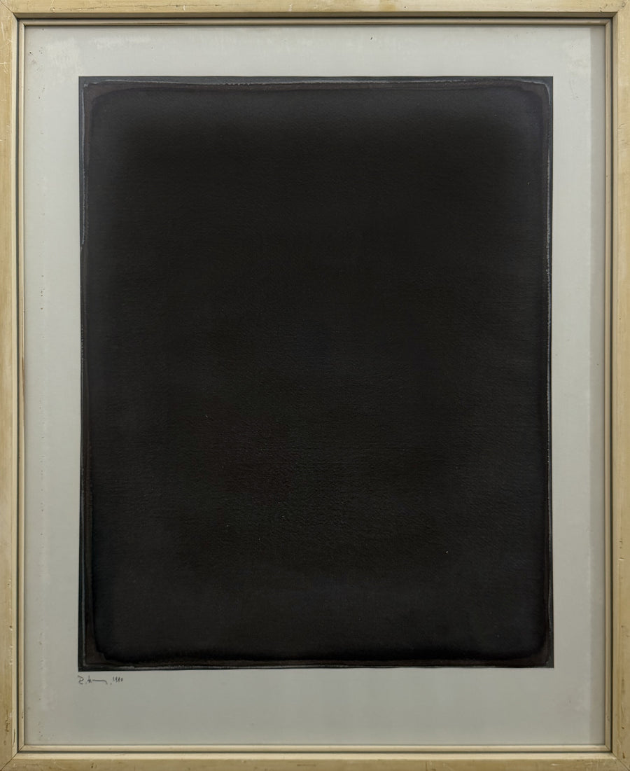 Monochromes Farbfeld navy blue – Rolf Hans