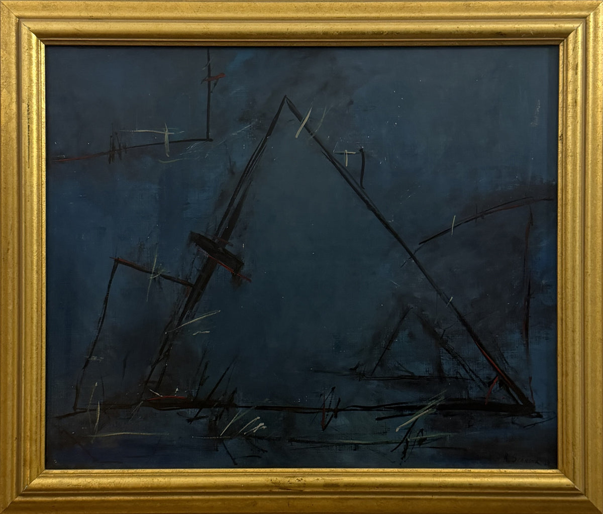 Blaues Dreieck – R. Standek