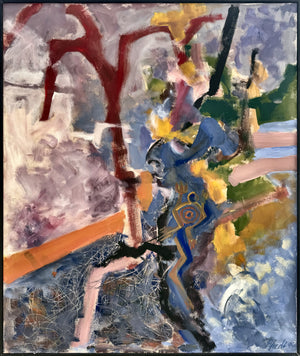 Abstrakt_Pfadt_Roter Ast – Georg Pfadt