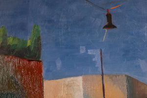 Straßenszene mit Laterne — Agostino Barbieri, Detailaufnahme