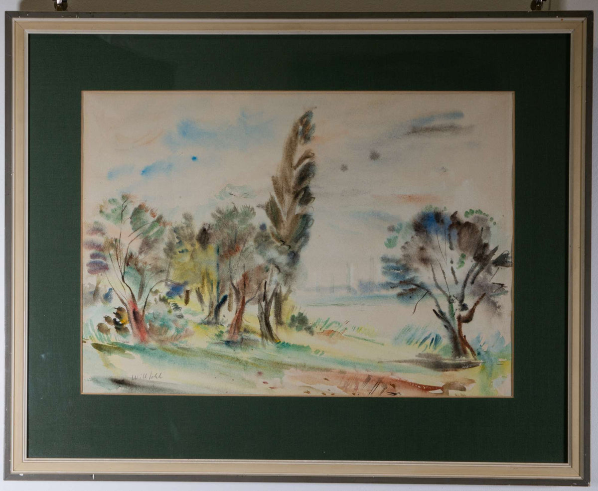 Flußlandschaft — Will Sohl, Gesamtansicht