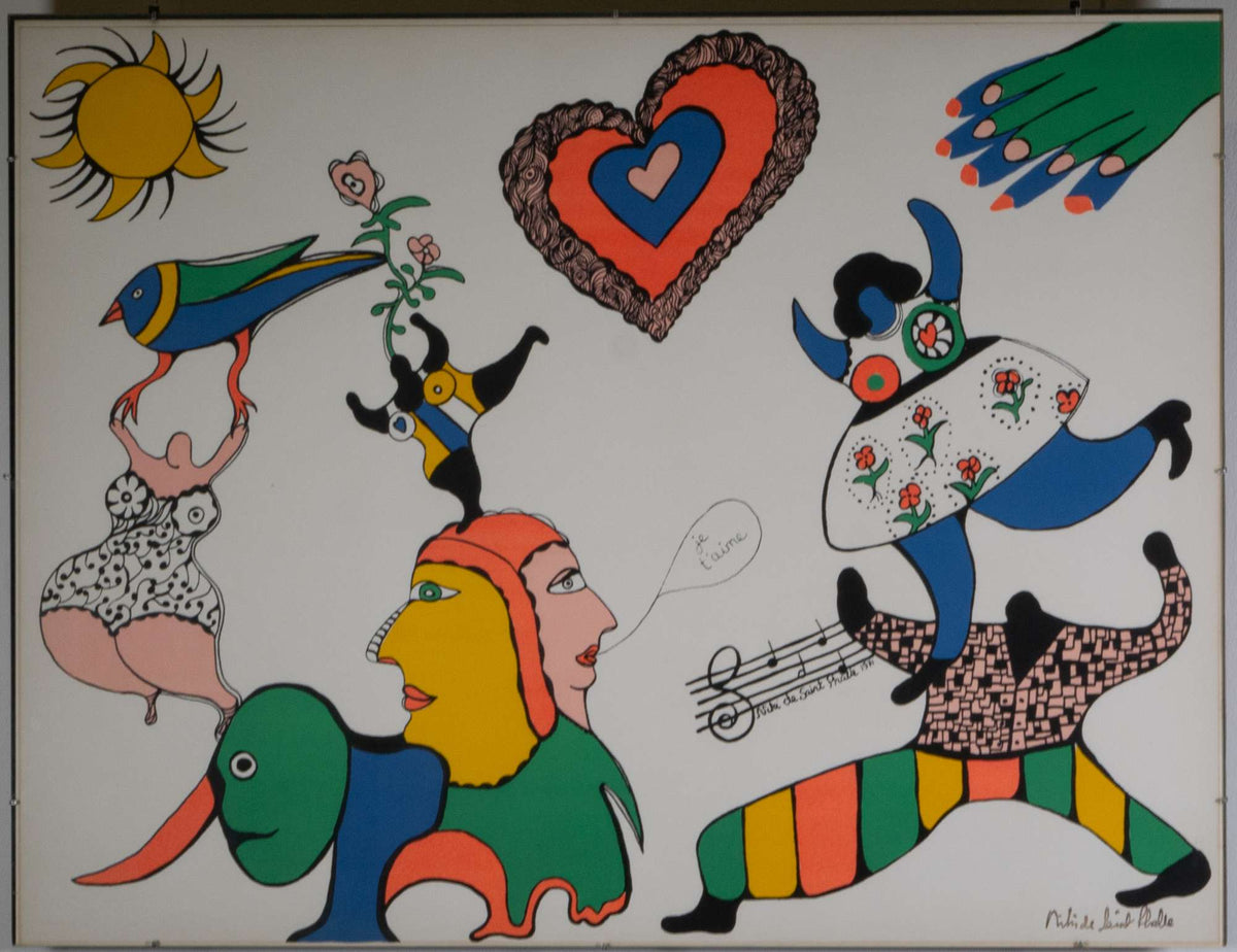 Niki de Saint-Phalle — Niki de Saint-Phalle, Gesamtansicht
