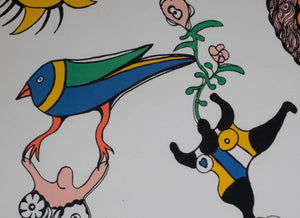 Niki de Saint-Phalle — Niki de Saint-Phalle, Detailaufnahme