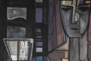 Kubistische Komposition — Gerd Hanebeck, Detailaufnahme