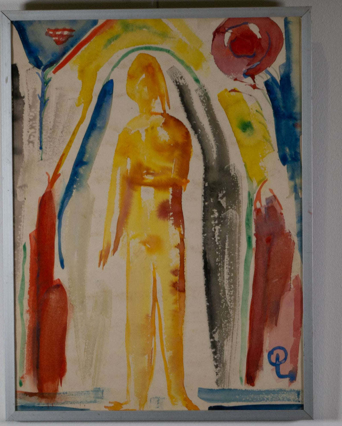 Bunte, impressionistische Szene — Lothar Otto, Gesamtansicht