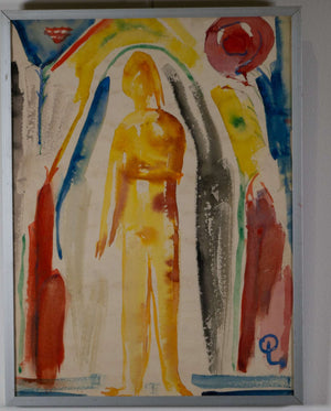 Bunte, impressionistische Szene — Lothar Otto, Gesamtansicht