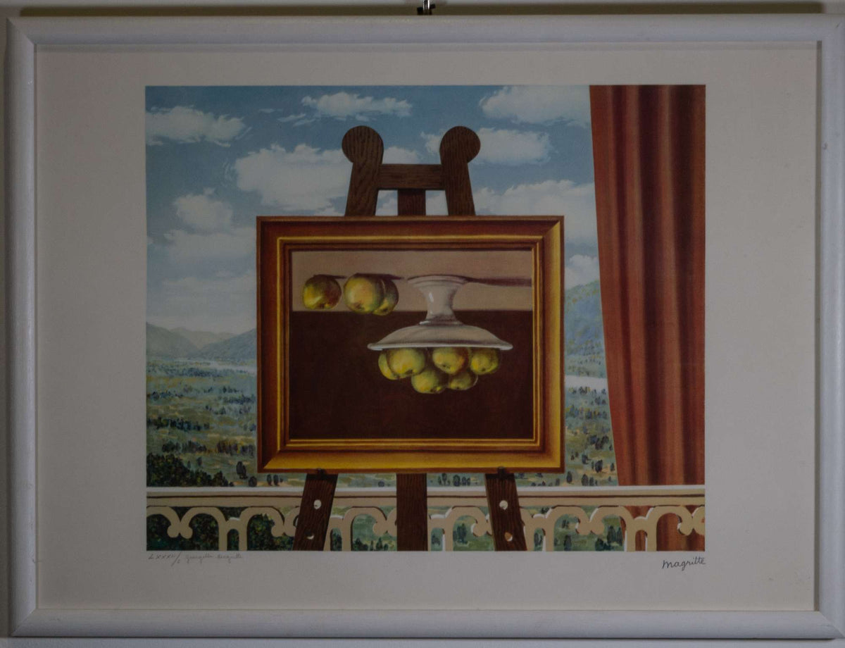 Le Réveil-matin — René Magritte, Gesamtansicht