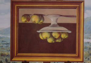 Le Réveil-matin — René Magritte, Detailaufnahme