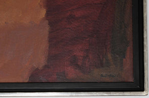 Farbflächen — Karl Rödel, Detail mit Signatur