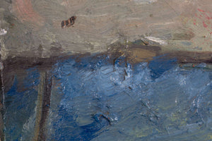 Stadt am Meer mit Fischerbooten am Strand — Heinrich Arrigo Wittler, Ansicht 5