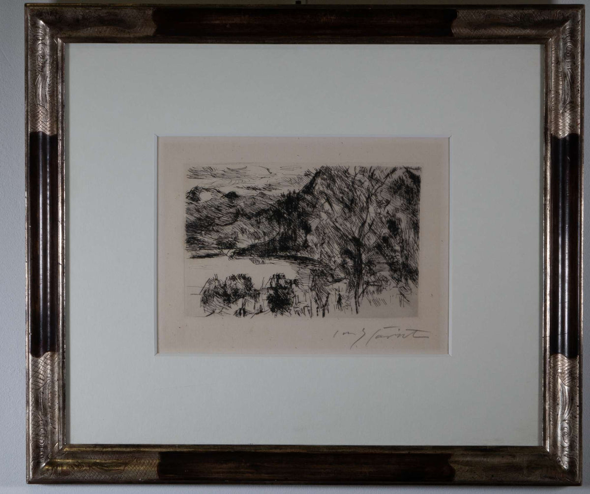 Walchensee mit Jochberg — Lovis Corinth, Gesamtansicht
