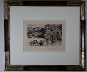 Walchensee mit Jochberg — Lovis Corinth, Gesamtansicht