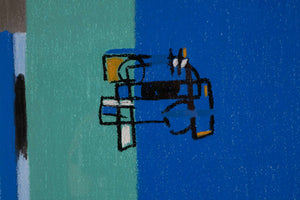 Kathedrale — Max Ackermann, Detailaufnahme