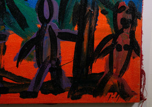 Sea View — Peter Robert Keil, Detail mit Signatur