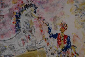 Jockey with a horse — Constantin Andréevitch Terechkovitch, Detailaufnahme