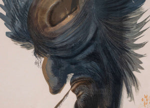 Inferno Canto 20 — Salvador Dalí, Detailaufnahme