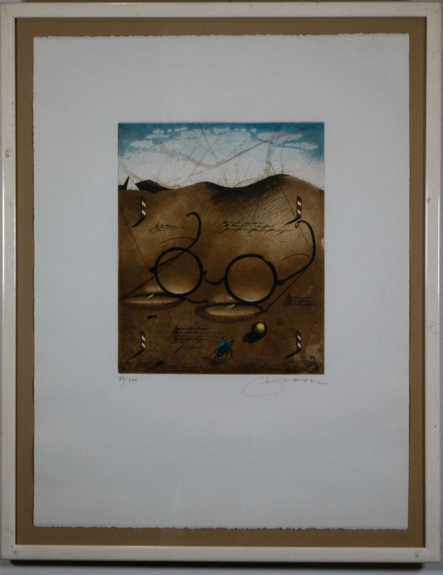 Landschaft mit Brille — Udo Nolte, Gesamtansicht