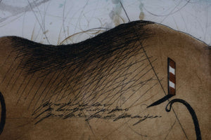 Landschaft mit Brille — Udo Nolte, Detailaufnahme