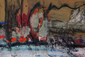 Abstrakte Landschaft_Steiner — Josef Steiner, Detailaufnahme