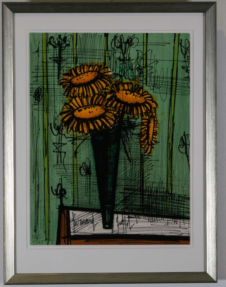 Le bouquet — Bernard Buffet, Gesamtansicht