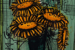 Le bouquet — Bernard Buffet, Detailaufnahme