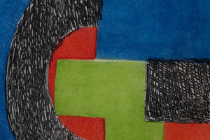 Les Illuminations de Rimbaud — Sonja Delaunay-Terk, Detailaufnahme
