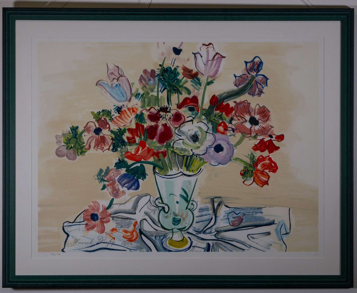Anémones — Raoul Dufy, Gesamtansicht