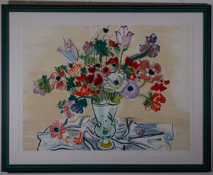 Anémones — Raoul Dufy, Gesamtansicht