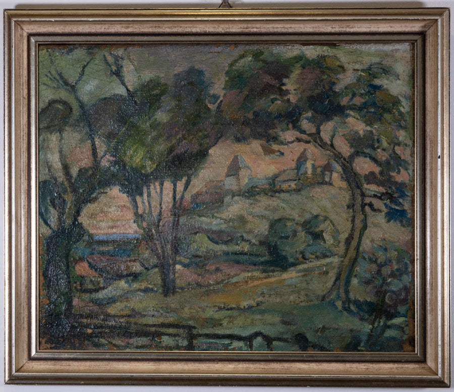 Post-impressionistische Landschaft — S. Stiner, Gesamtansicht