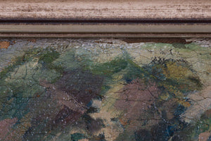 Post-impressionistische Landschaft — S. Stiner, Detailaufnahme