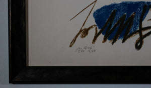 Der Brief — Peter Jannsen, Detail mit Signatur