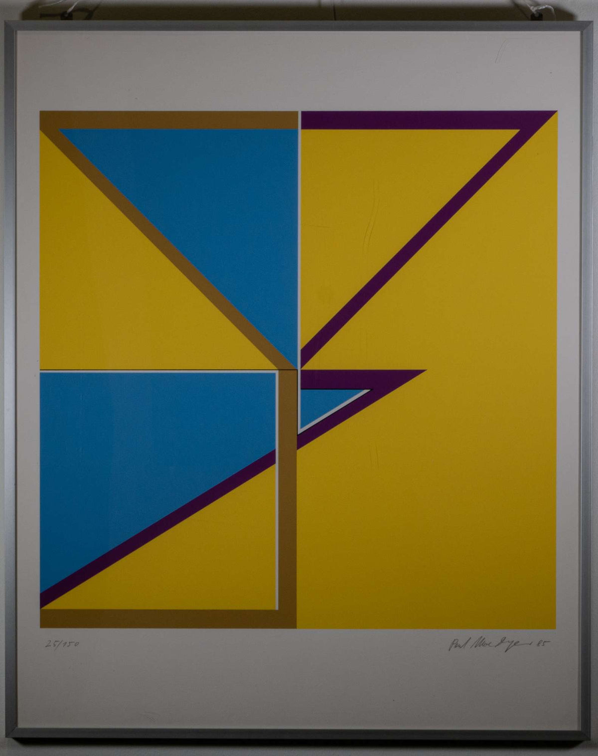 Geometrische abstrakte Komposition_Dreyer — Paul Uwe Dreyer, Gesamtansicht