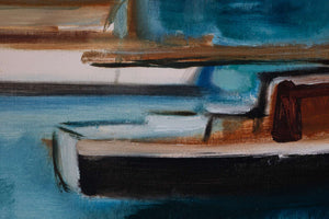 Blauer Jachthafen — Franz-Josef Herold, Detailaufnahme