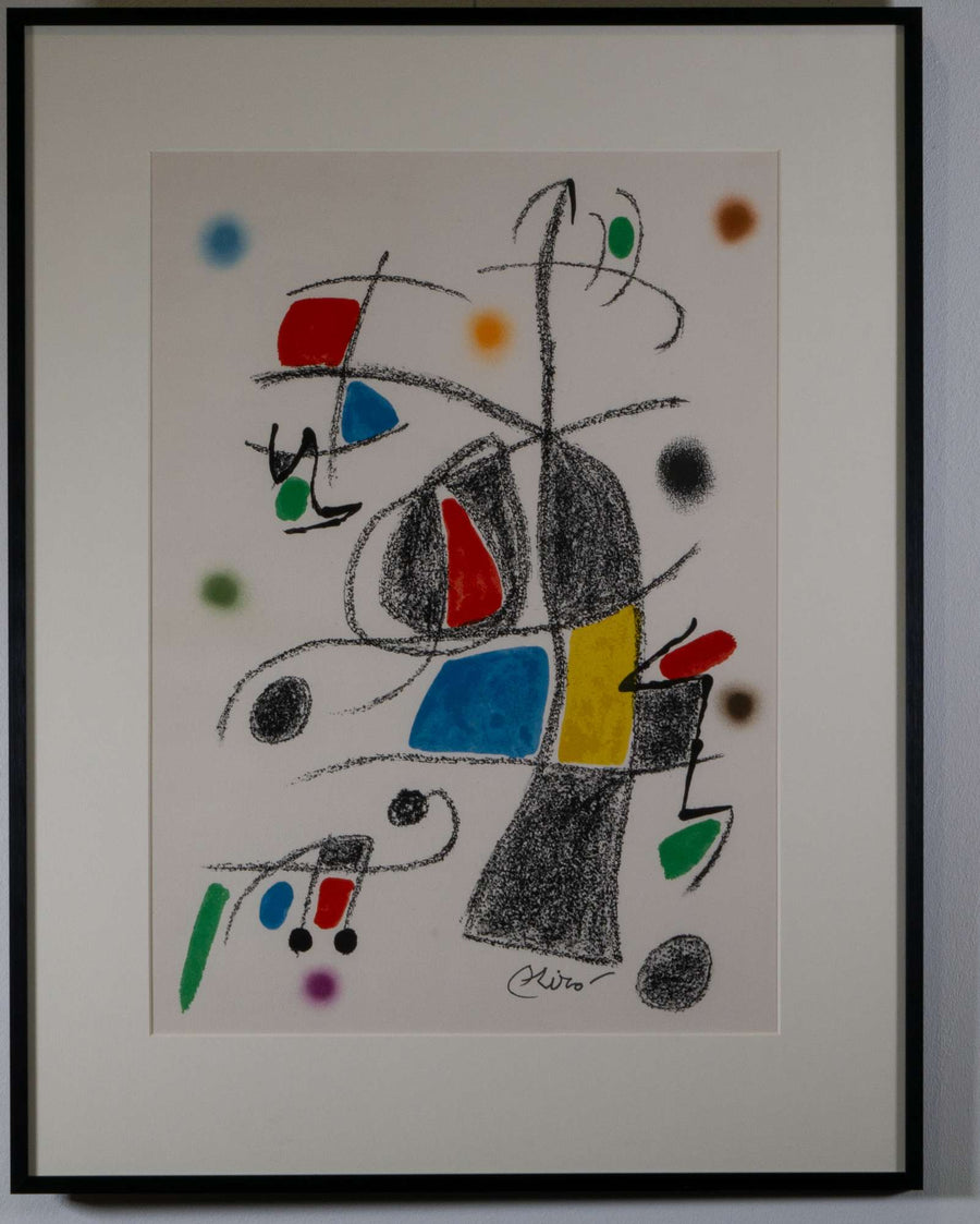 Maravillas con Variaciones Acrósticas n.17 — Joan Miró, Gesamtansicht