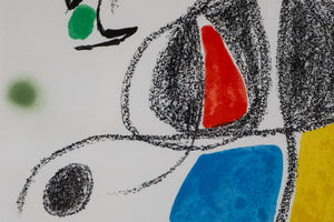 Maravillas con Variaciones Acrósticas n.17 — Joan Miró, Detailaufnahme