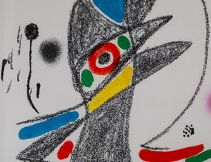 Maravillas con Variaciones Acrósticas n.2 — Joan Miró, Detailaufnahme