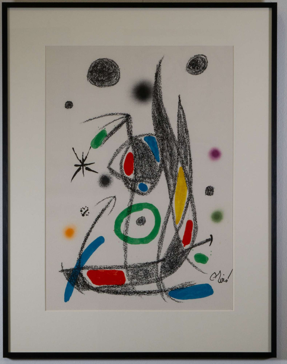 Maravillas con Variaciones Acrósticas n.14 — Joan Miró, Gesamtansicht