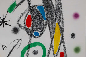 Maravillas con Variaciones Acrósticas n.14 — Joan Miró, Detailaufnahme